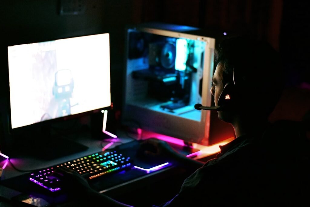 Photo pc gaming